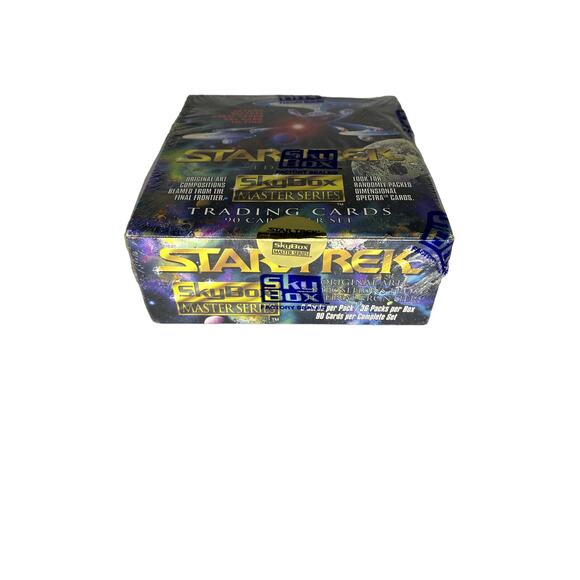 Star Trek Skybox Master Trading Cards 1993 Sealed Box! 90 TOTAL CARDS! - Picture 5 of 6